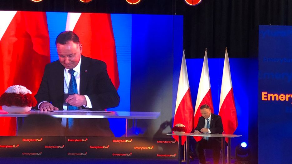 Prezydent Andrzej Duda.