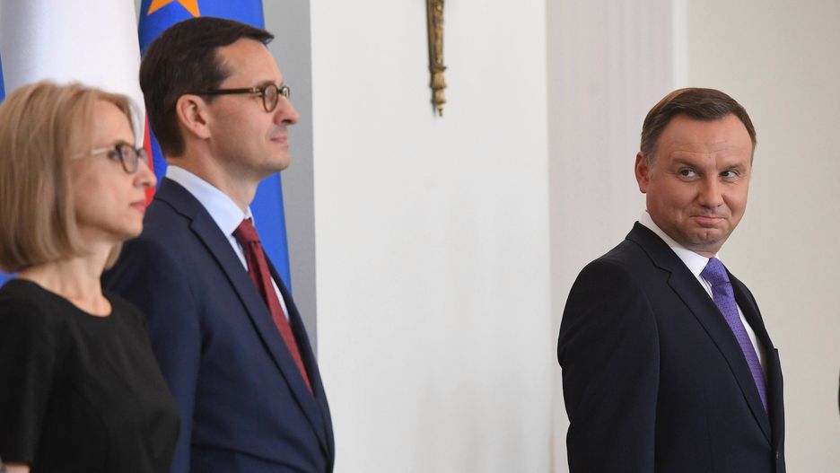 Strajk nauczycieli 2019. Posiedzenie rządu. Premier Morawiecki i minister Zalewska.