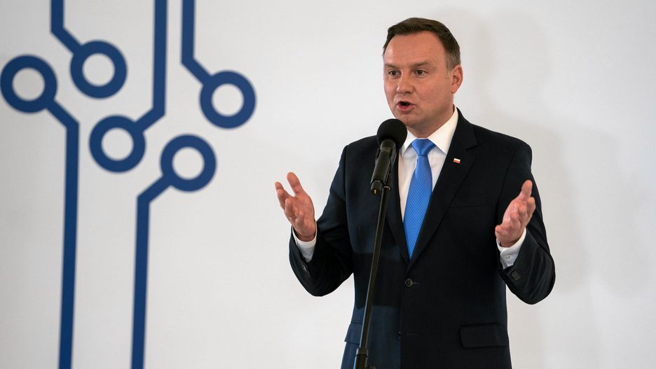 Słowa Andrzeja Dudy na temat reparacji "rzucają cień" na niemiecko-polskie konsultacje