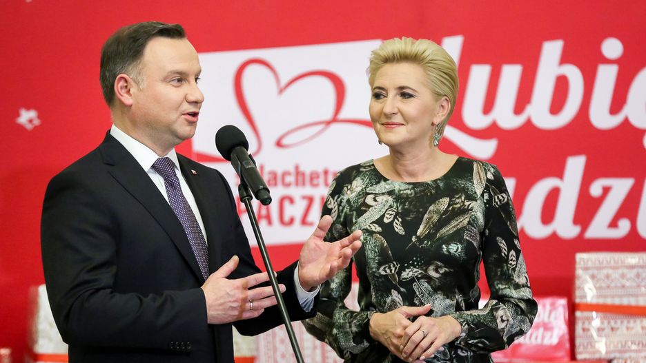 Agata Duda zadała szyku