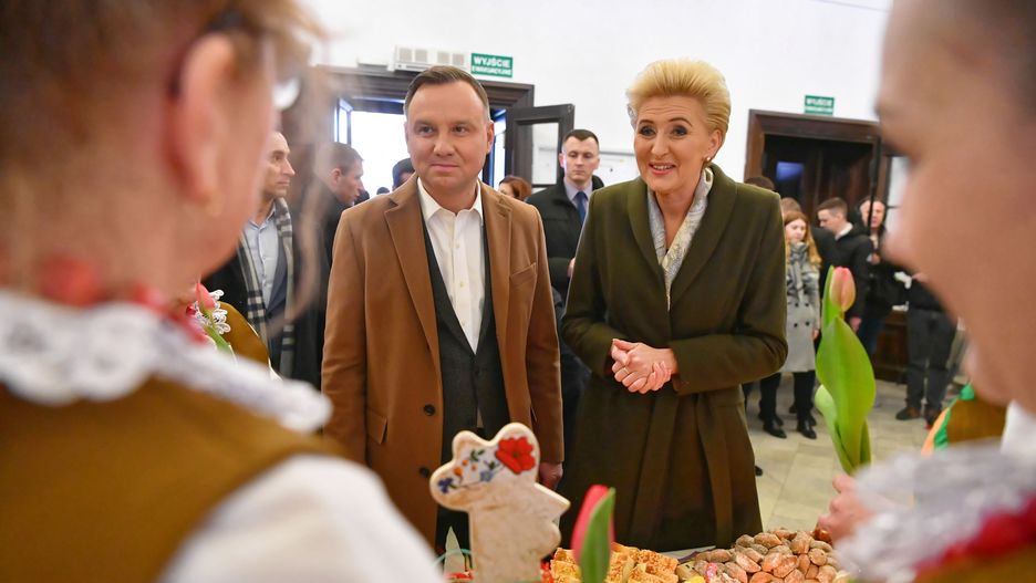 Andrzej Duda i Agata Duda 