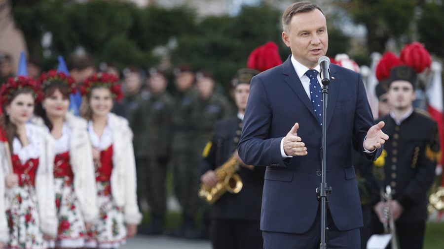 Prezydent Andrzej Duda w Wodzisławiu Śląskim