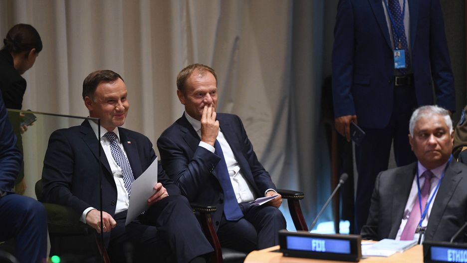 Liczba sympatyków Andrzeja Dudy jest porównywana do liczby zwolenników Donalda Tuska