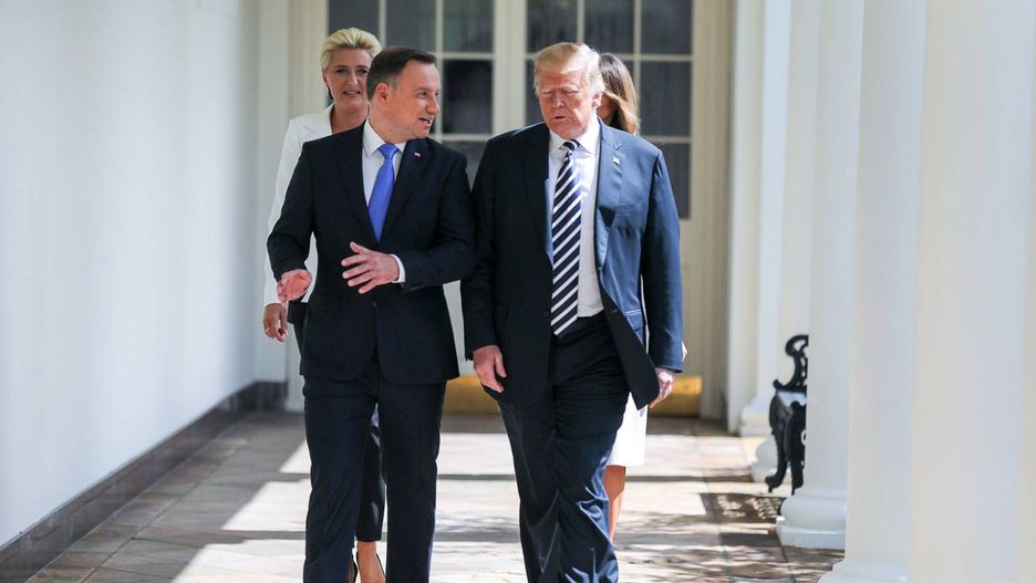 Andrzej Duda spotkał się z Donaldem Trumpem
