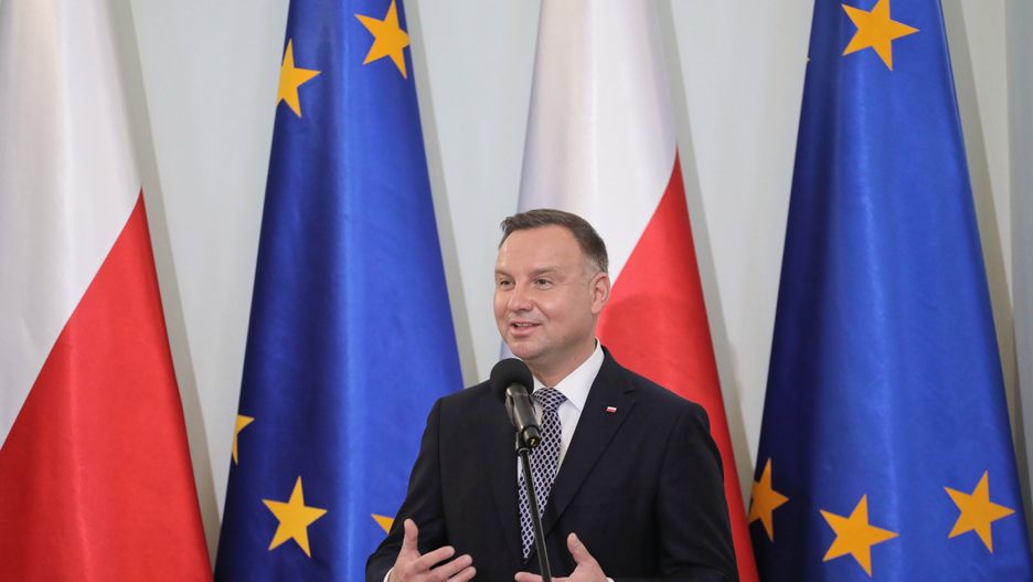 Prezydent Andrzej Duda trzyma kciuki za stado krów z Deszczna