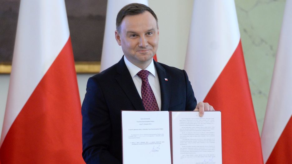 Prezydent Andrzej Duda