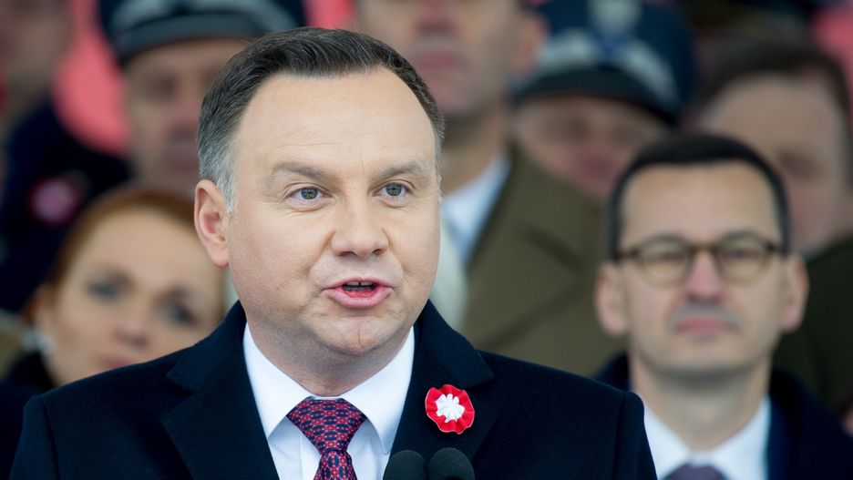 Prezydent Andrzej Duda i premier Mateusz Morawiecki.