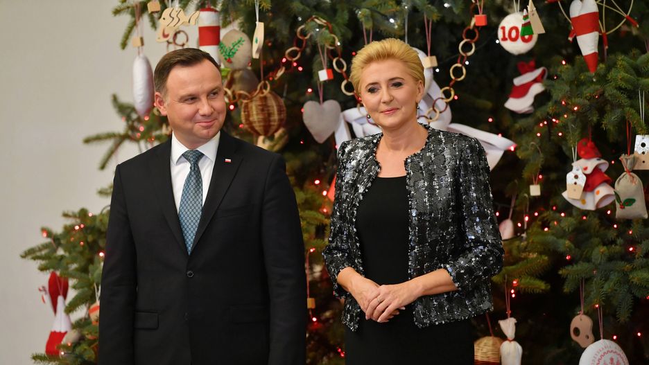 Andrzej Duda wyznaje, że jego żona dopuściła się "matrymonialnego oszustwa"