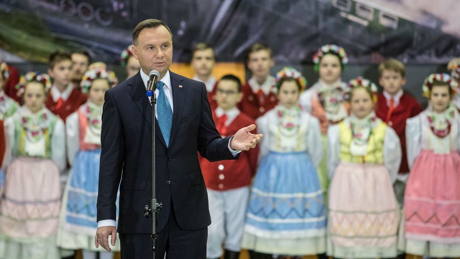Andrzej Duda w Wolsztynie 
