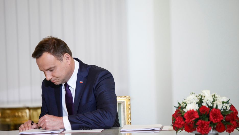 Prezydent Andrzej Duda