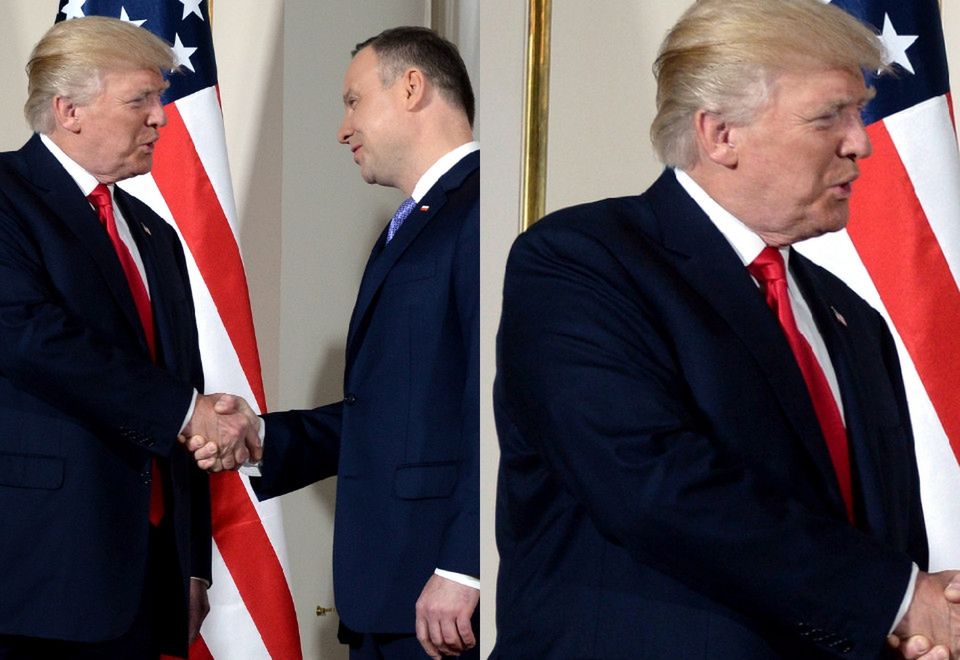 Donald Trump i Andrzej Duda