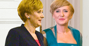 Dwie kreacje Agaty Dudy na ważnych imprezach. Suknia w stylu księżnej Kate kontra ponadczasowy garnitur. Tyle szyku mogła zadać tylko ona