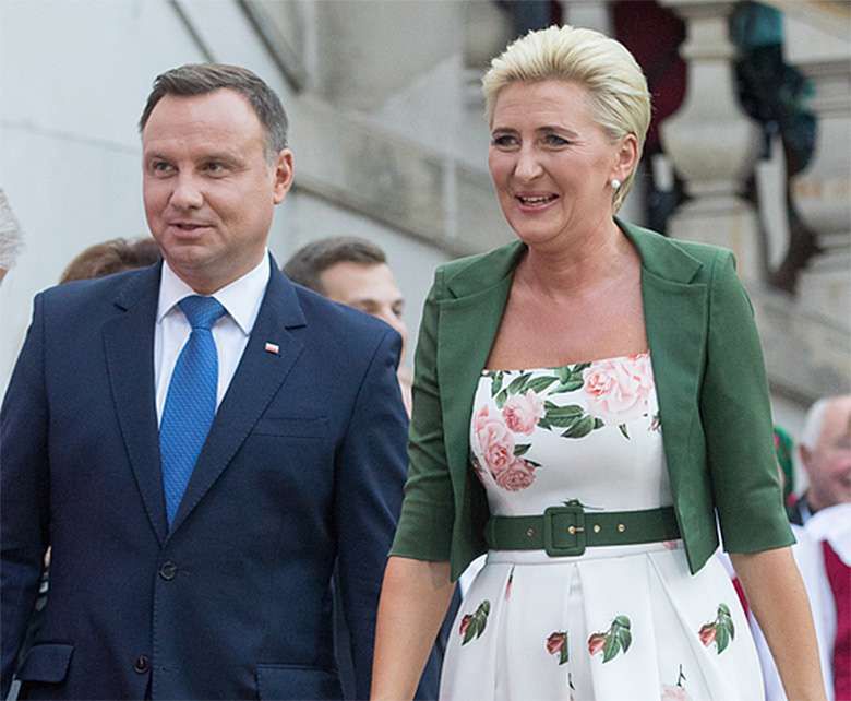 Andrzej Duda i Agata Duda na Światowym Zjeździe Polonii