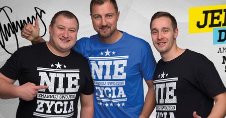 Jerzy Dudek i Rymcerze w akcji "Nie Zmarnuj Swojego Życia"