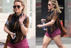 Hilary Duff pokazała uda pokryte cellulitem. Co napisała przy "wstydliwym" zdjęciu?