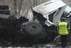Kierowca cudem przeżył