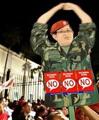 Prezydent Chavez przetrwał referendum