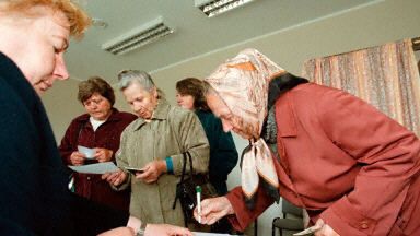 Głosowanie na Litwie