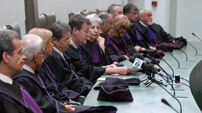 Sąd Najwyższy w trakcie rozprawy