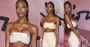 Jourdan Dunn pochwaliła się płaskim brzuchem. Udana stylizacja?