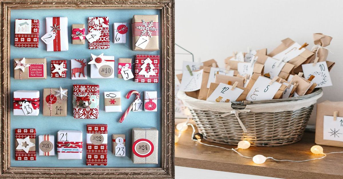 13 Smart Advent Calendars Anyone Can Easily Make