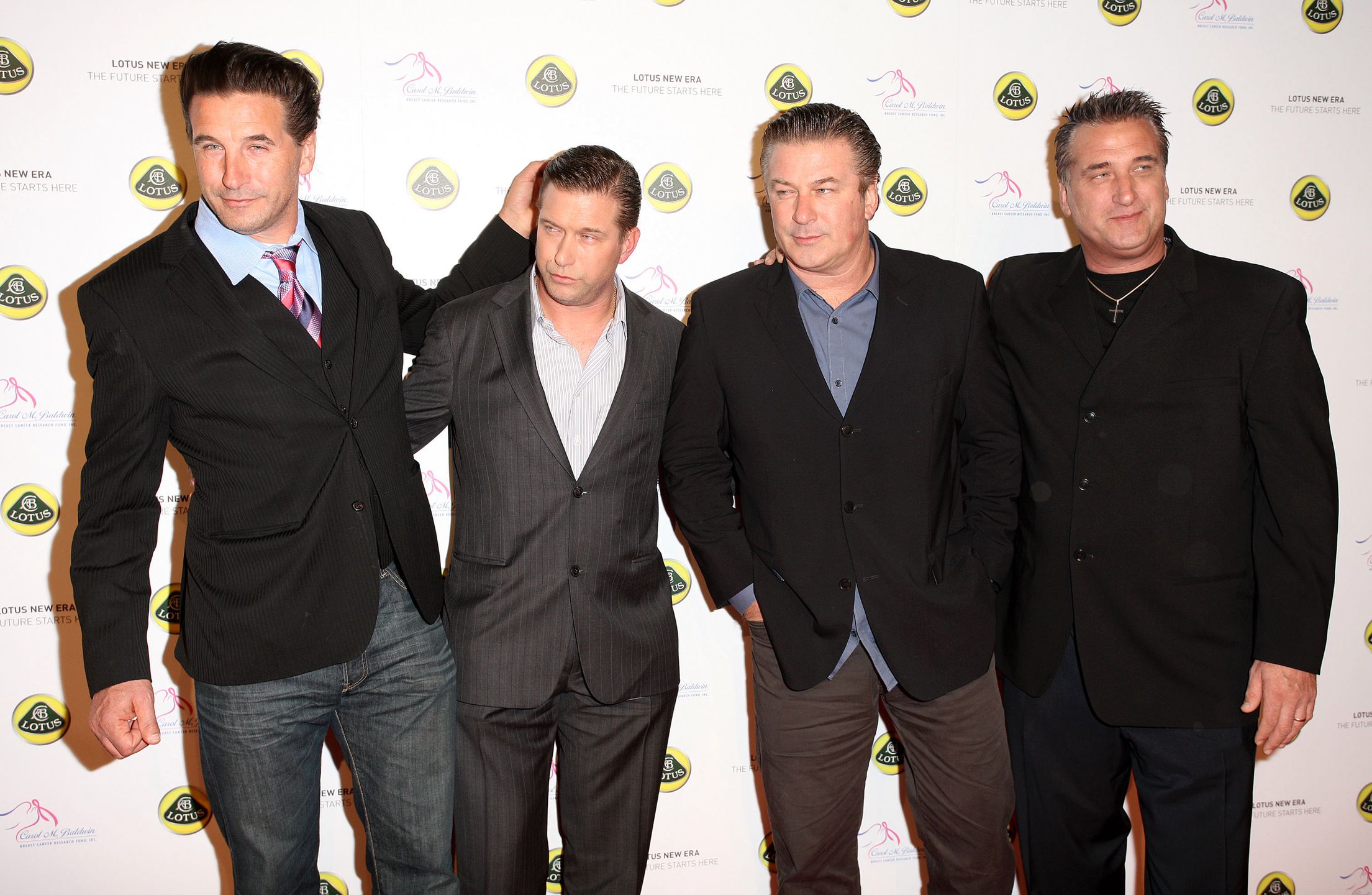 Od lewej: William, Stephen, Alec, Daniel
