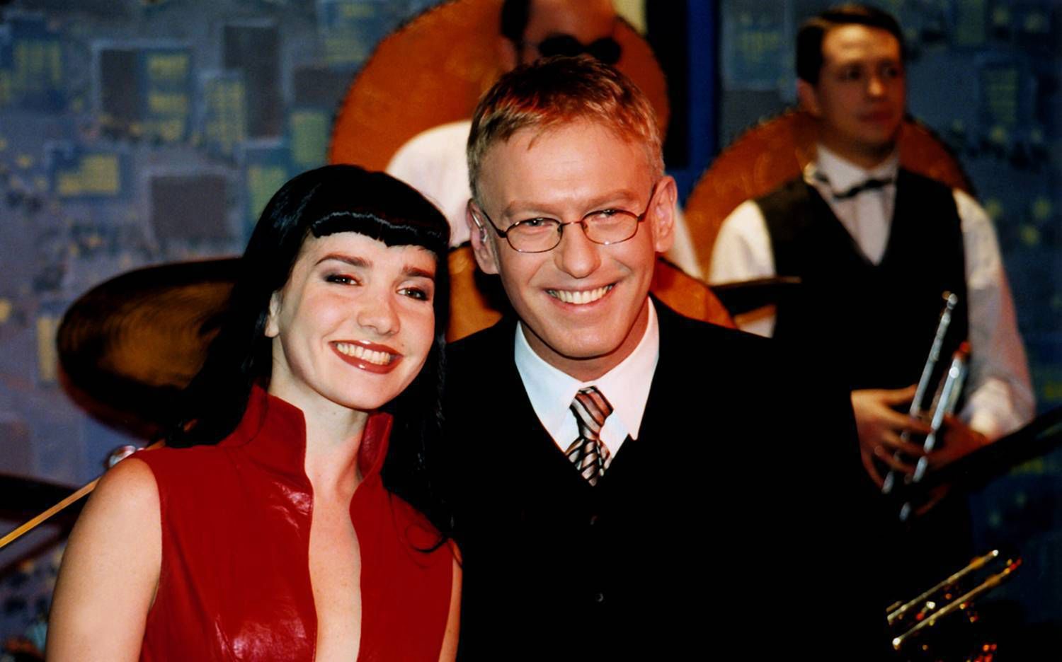 Natalia Oreiro i Mariusz Szczygieł w programie Na każdy temat