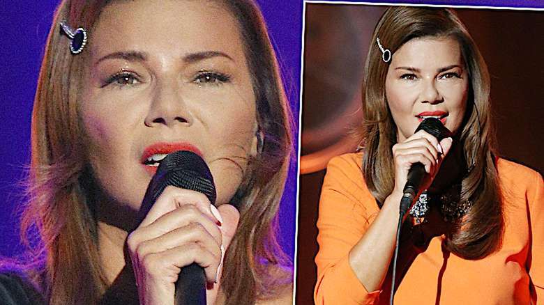 Edyta Górniak koncert w Krakowie nogi