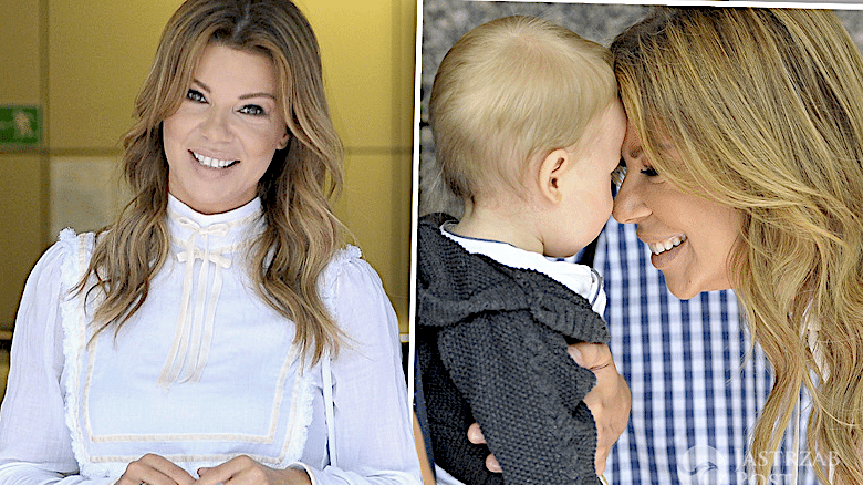 Edyta Górniak z bobasem