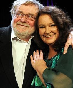 Mąż Anny Dymnej wychodzi z jej cienia