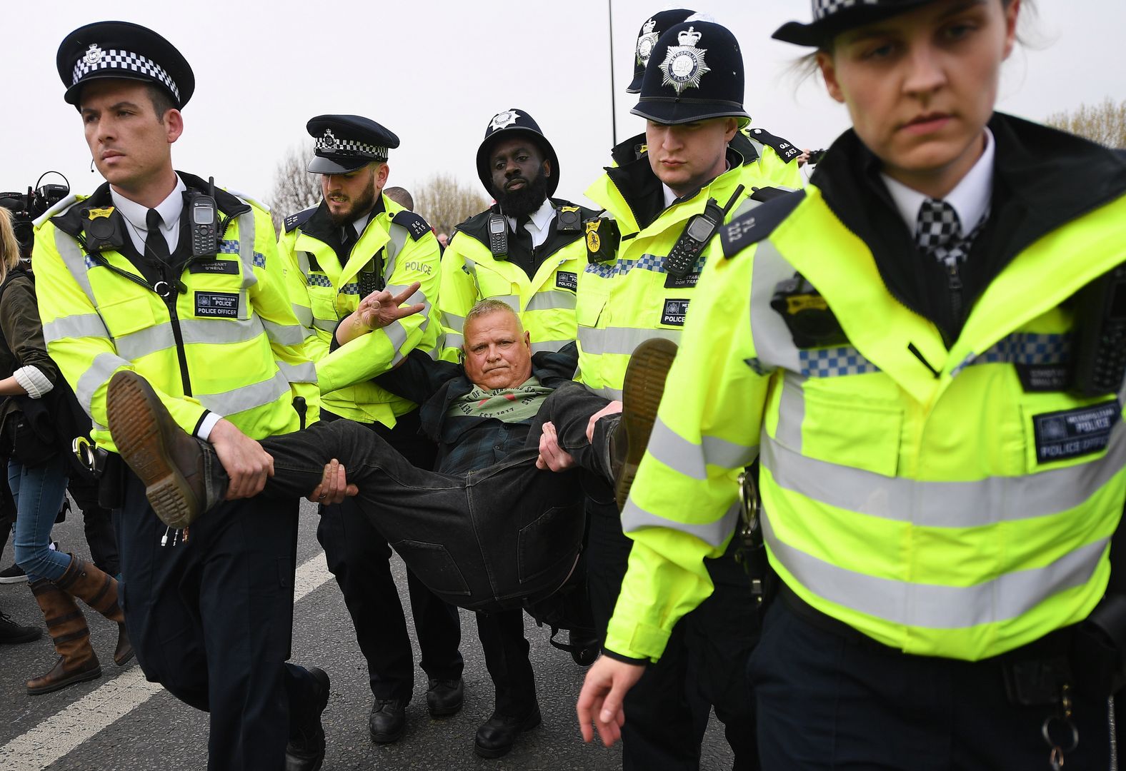 Londyn. Trwają masowe aresztowania. Londyńczycy przeżywają koszmar