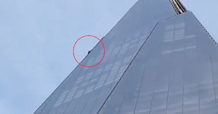 Londyn. W poniedziałkowy świt wspiął się na 95. piętro The Shard