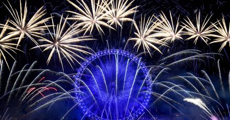 Burza po "politycznym" sylwestrze w Londynie. London Eye podświetlono w kolorach UE