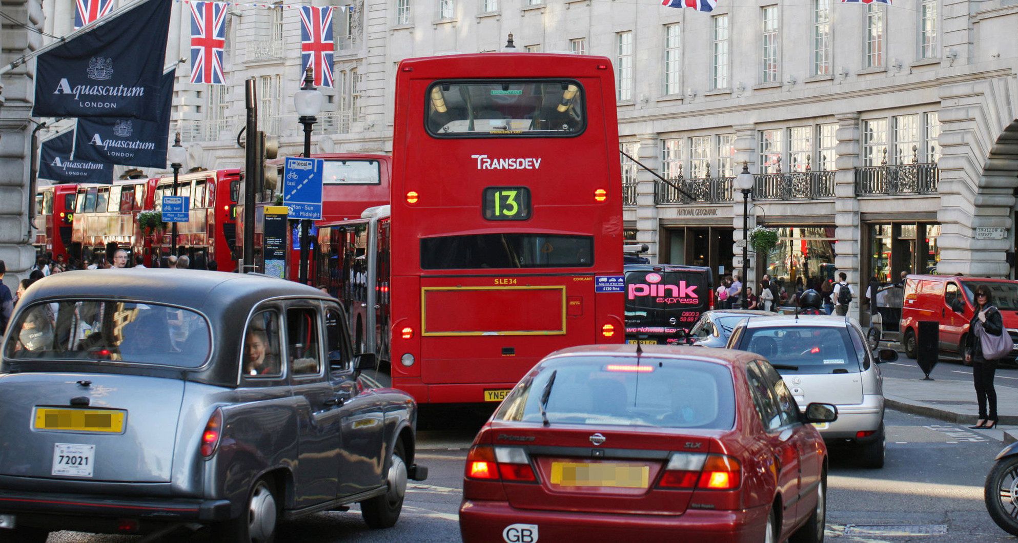 Za wjazd do centrum Londynu trzeba zapłacić 11,5 funta