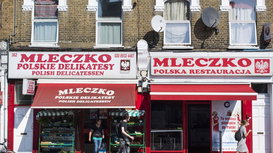 Polski supermarket w Londynie