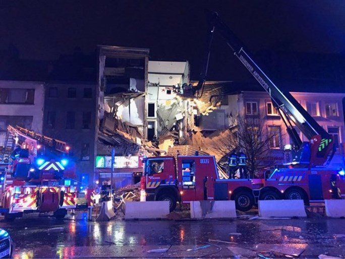 Belgia: Doszło do eksplozji. Zawalił się budynek, co najmniej 5 osób zostało rannych