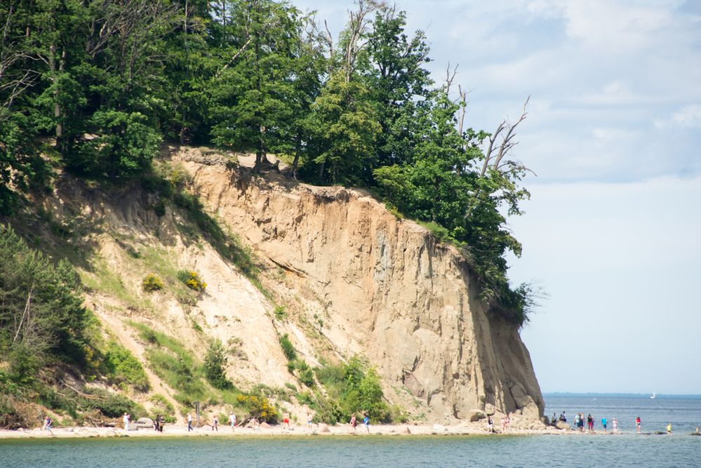 Gdynia. Klif Orłowski z roku na rok znika coraz bardziej