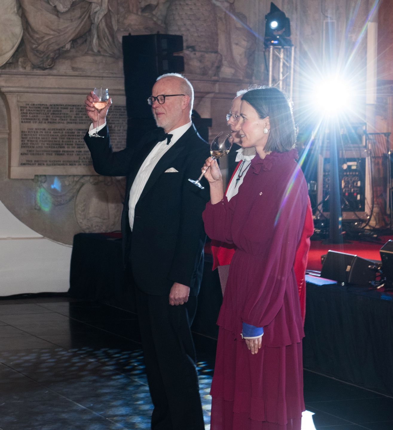 Earl of St Andrews Hrabia Jerzy Windsor i Agnieszka Kowalska, Chargé d’affaires a.i. Ambasady RP w Londynie