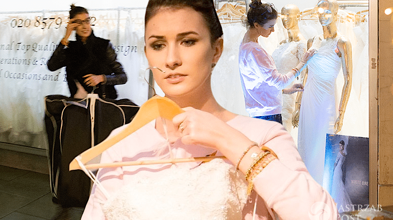 Ewa Mielnicka wybiera suknię ślubną w Londynie