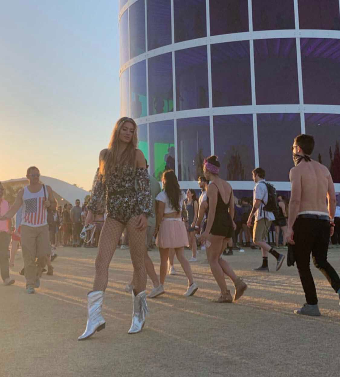 Marcelina Zawadzka, Patricia Kazadi i Marina Łuczenko na festiwalu Coachella w Kalifornii!