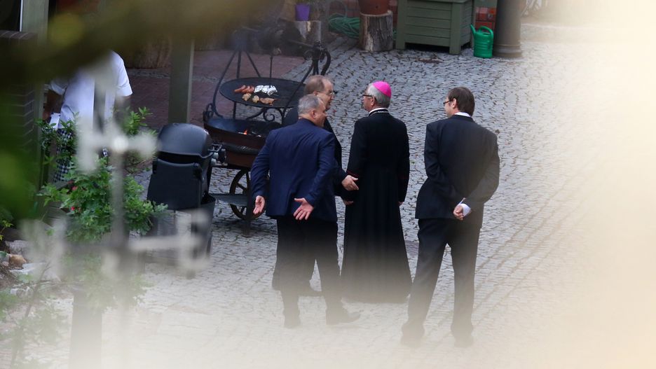 Imprezę urodzinową arcybiskup zorganizował w swojej rezydencji przy Parafii św. Ignacego Loyoli w Gdańsku