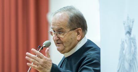 O. Tadeusz Rydzyk po premierze "Tylko nie mów nikomu". "Wyciągnięto maczugę pedofilii"