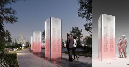 Nowy projekt fundacji o. Tadeusza Rydzyka. Szklane tablice wokół muzeum