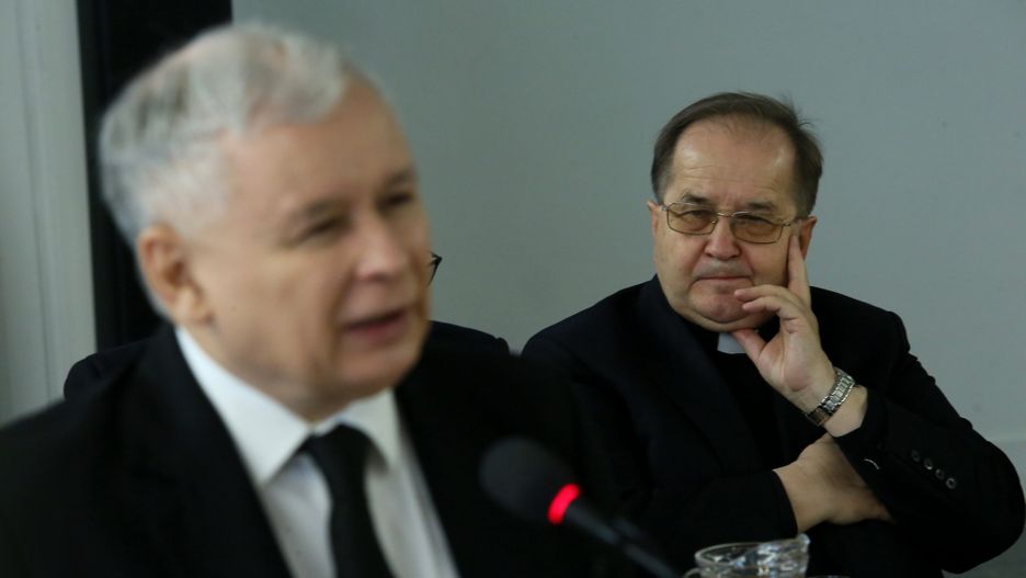 Jarosław Kaczyński i o. Tadeusz Rydzyk
