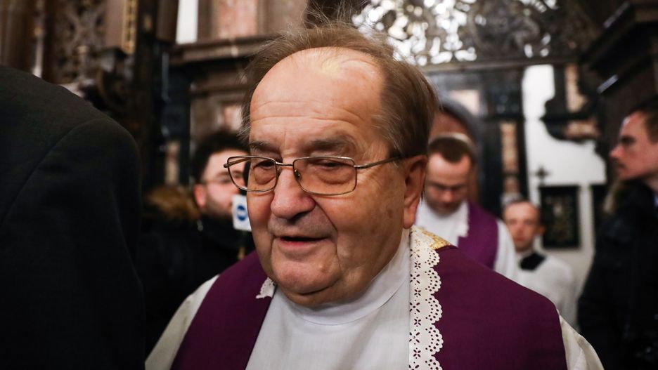 O. Rydzyk na pogrzebie bpa Pieronka