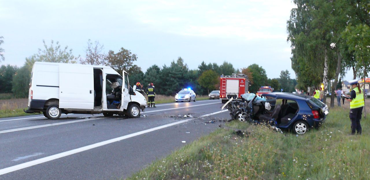 Groźny wypadek na krajowej 11