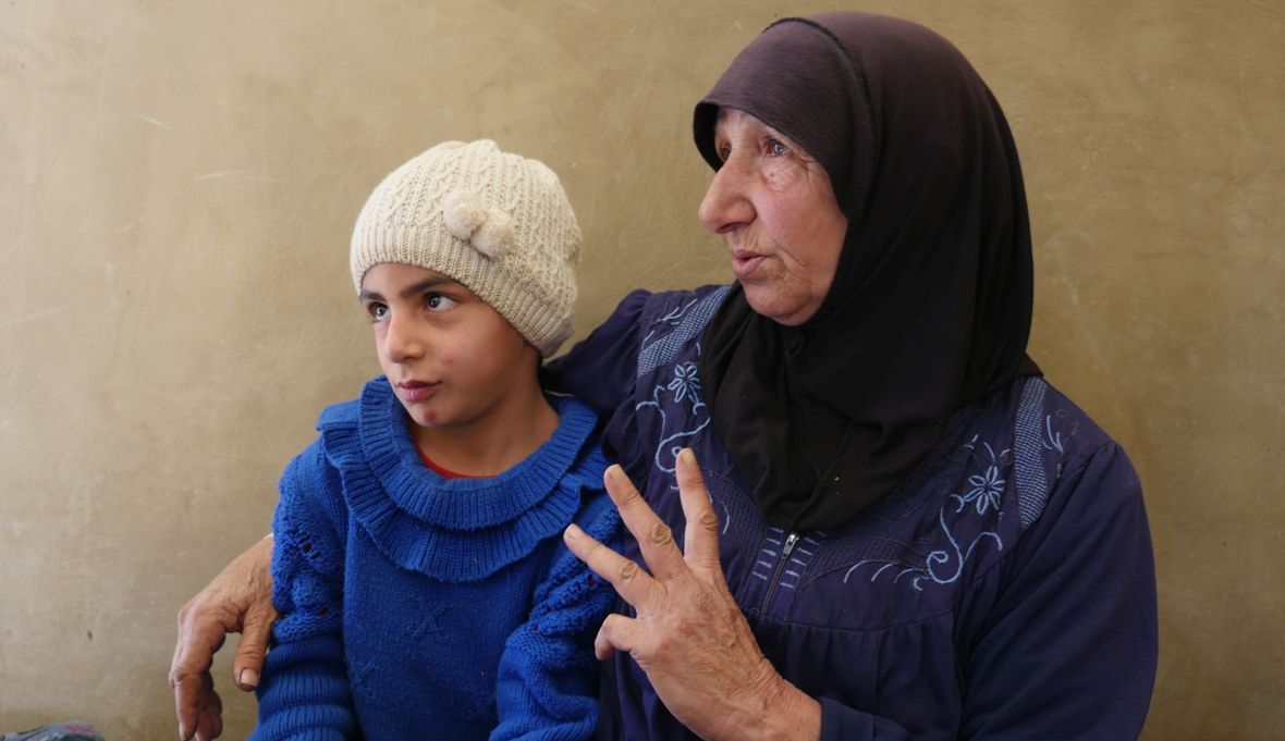 Amoun, jedna z mieszkanek "Obozu Wdów" 