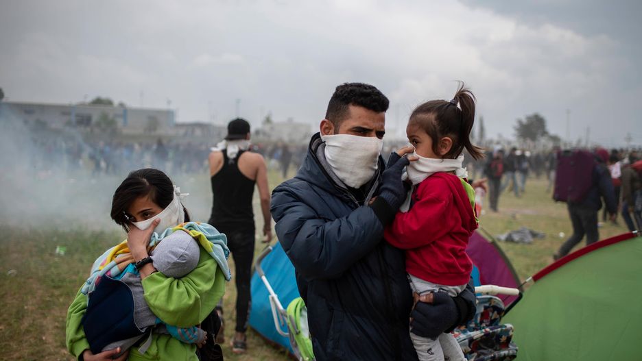 Obóz dla uchodźców w wiosce Diavata koło Salonik