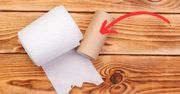 Kiedy wyjeżdżam, zużytą rolkę po papierze wkładam do pojemniczka. Sprytna sztuczka
