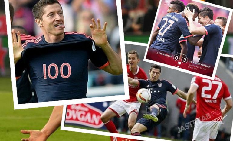 Robert Lewandowski 100 gol w Bundeslidze